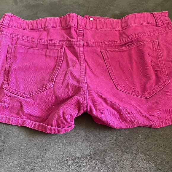 Pants - Hot pink shorts